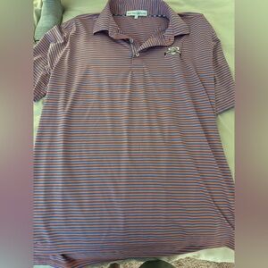 Bald Head Blues Striped Braves Spring Training Polo